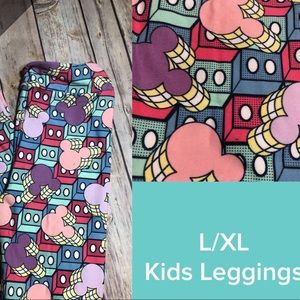 New Disney LuLaRoe Kids L/XL leggings